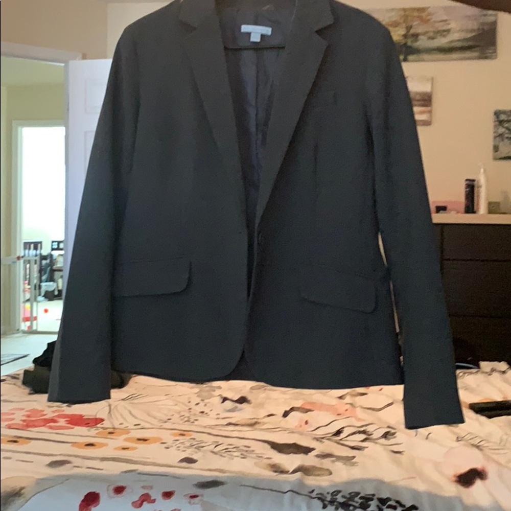 Women’s grey blazer-Sz 14-Ny & Company
